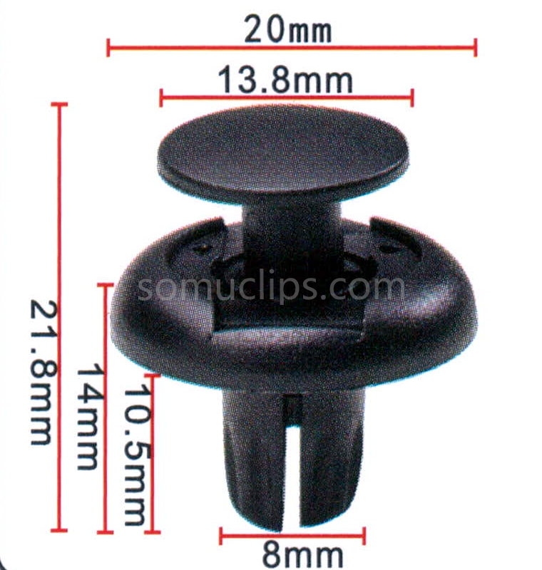 For Toyota, Mercedes Benz, Honda, and front and rear bumper mudguard buckles car clips
