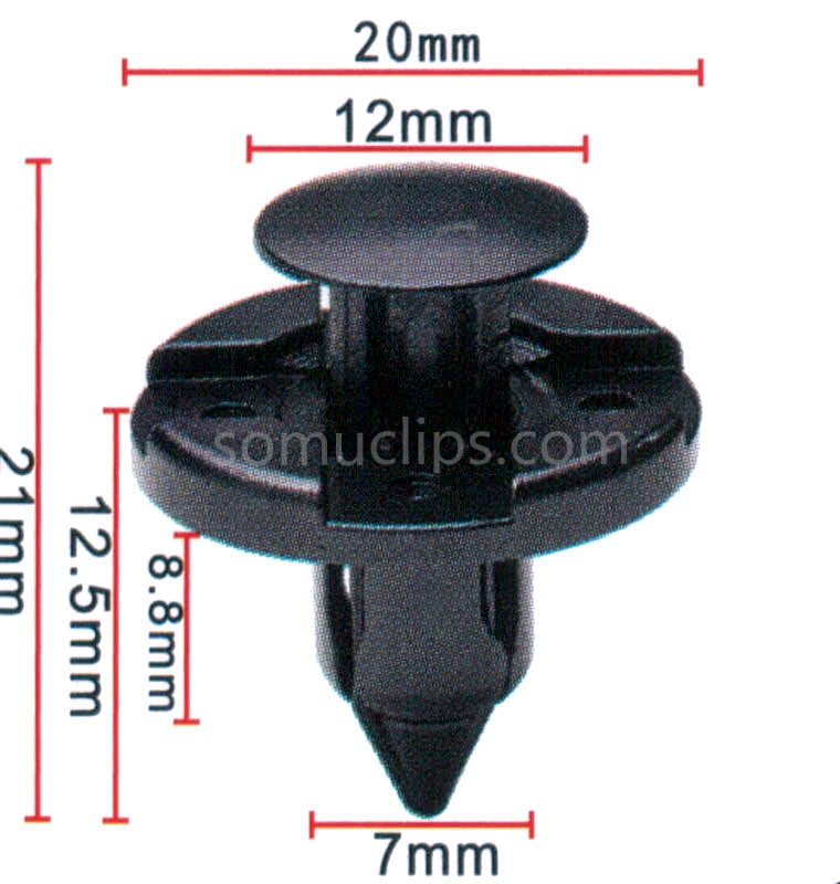 Suitable for Subaru engine guard clip, mudguard clip, automotive accessory expansion fixing fastener